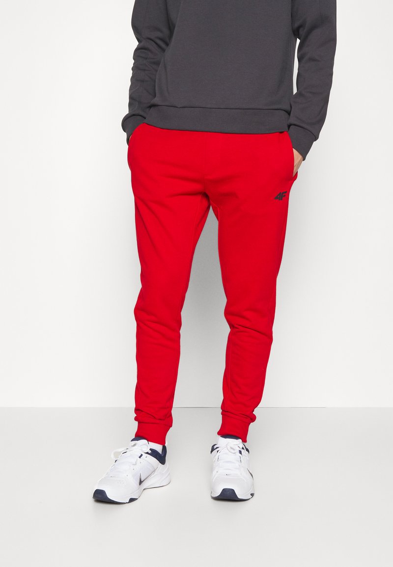 4F MENS TROUSERS Tracksuit bottoms red Zalando.co.uk