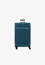 American Tourister DEEP DIVE ROLLEN DEHNFALTE - Trolley - teal lime ...