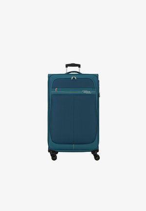 American Tourister DEEP DIVE ROLLEN DEHNFALTE - Trolley - teal lime