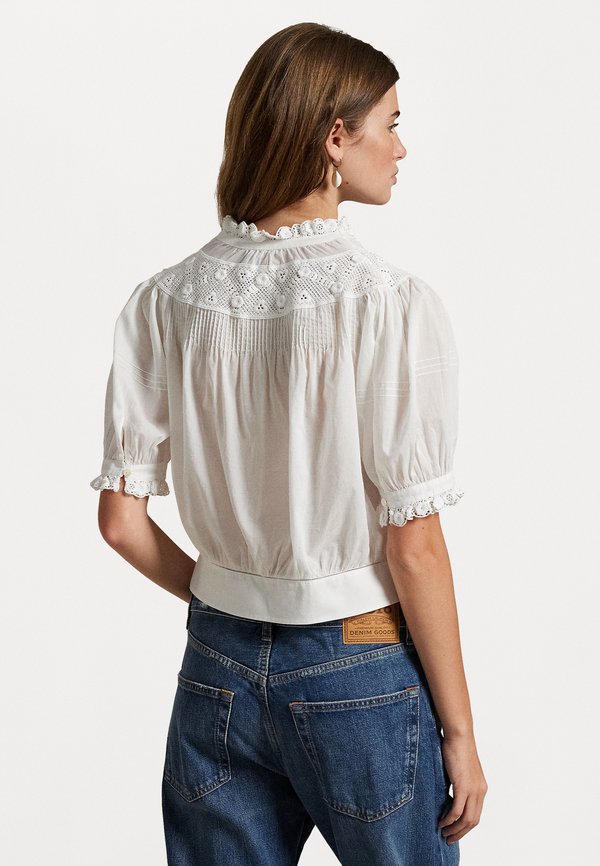 MICAL COTTON VOILE SHORT SLEEVE BLOUSE - Button-down blouse4