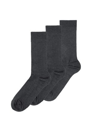 3ER PACK CASUAL  - Socken - schwarz melange