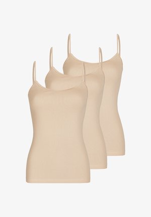 3ER PACK DAILY SPAGHETTI - Caraco - nude