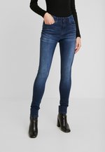 Noisy May Nmlucy Jeans Skinny Fit Dark Blue Denim Dark Blue Denim Zalando Ch