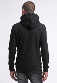 YOURTURN Felpa con cappuccio - black