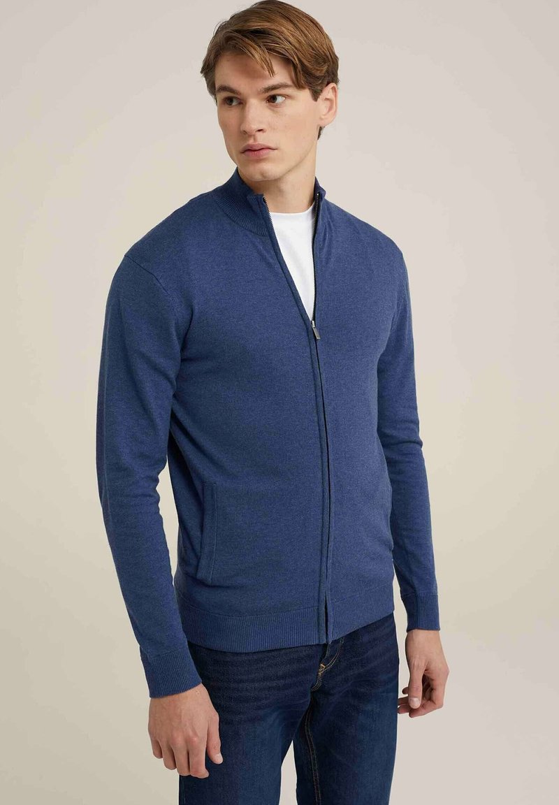WE Fashion FUNDAMENTALS - Chaqueta de punto - blue