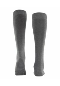 FALKE CLIMA - Kniestrümpfe - light greymel