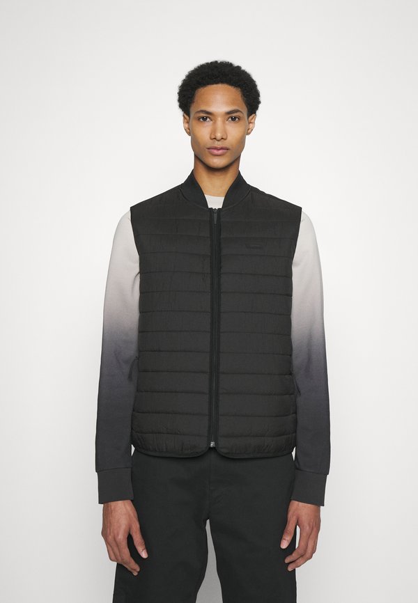 QUILTED CRINKLE VEST - Waistcoat