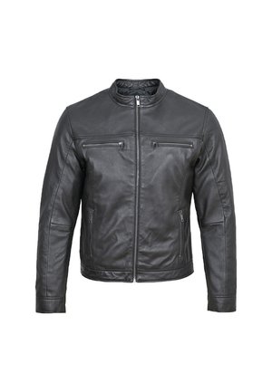 Chaqueta de cuero - black