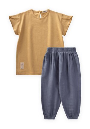 SHALWAR SET - Stoffhose - mustard yellow