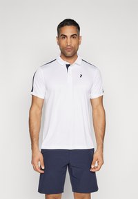 Peak Performance - PLAYER - Polo shirt - white/salute blue Thumbnail Image 1