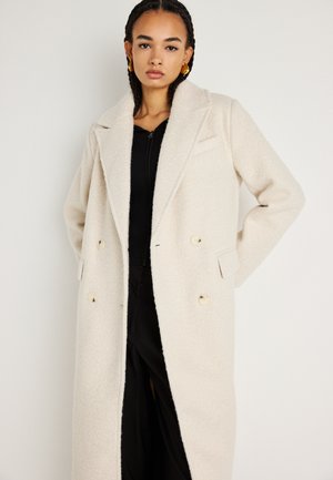LONG COAT - Klasický kabát - cream
