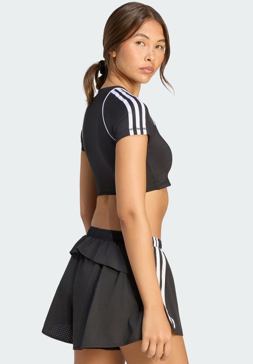 adidas Sport Superstar Bra T-Shirt Asia Sizing 'Black' (Women's) — foto 2