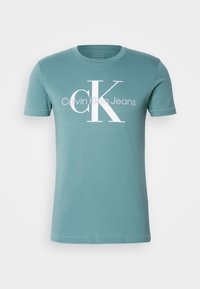 SEASONAL MONOLOGO TEE - Printtipaita - north atlantic