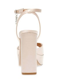 Steve Madden TRANSPIRE - Sandalen met hoge hak - champ satin