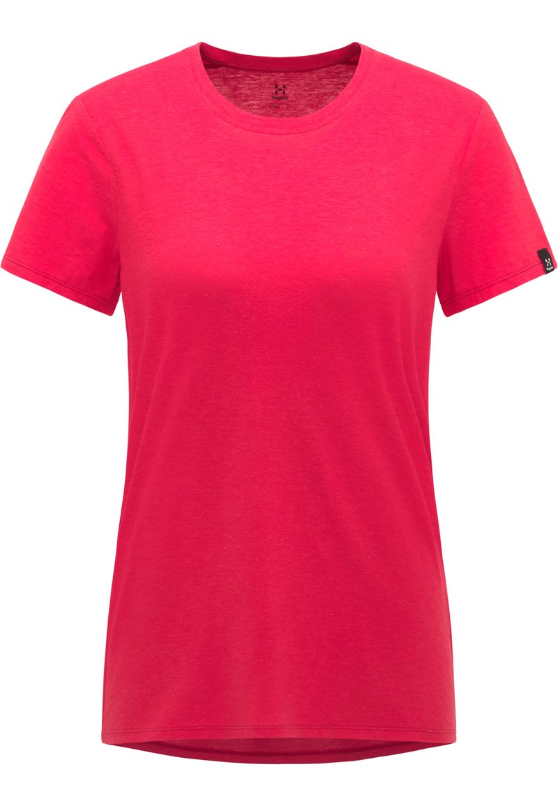 Damen Sportbekleidung | Haglöfs T-Shirt basic scarlet red/rot - VH48662 Damen Sportbekleidung | Haglöfs T-Shirt basic scarlet red/rot - VH48662