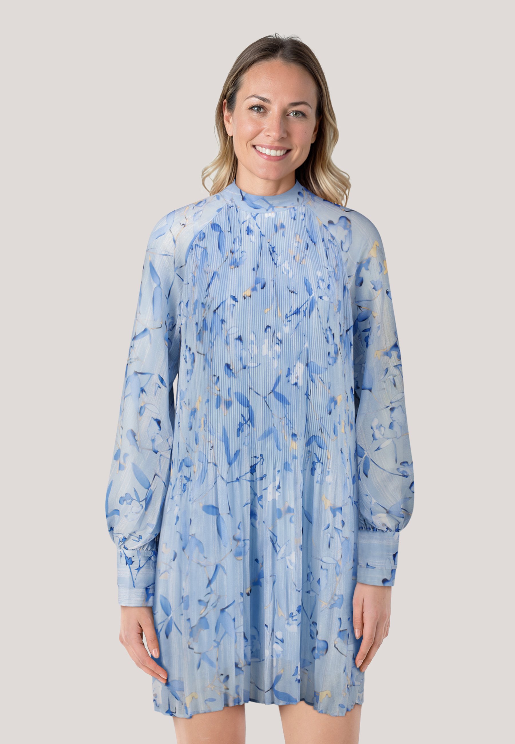 Trudimia Puppenkleid – Blaues Herzkleid Für 30 Cm Puppen, Spielzeug-Outfit