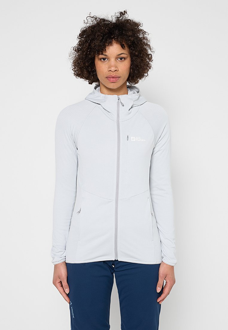 Jack Wolfskin Fleecejas lichtgrijs Jack Wolfskin Fleecejas lichtgrijs