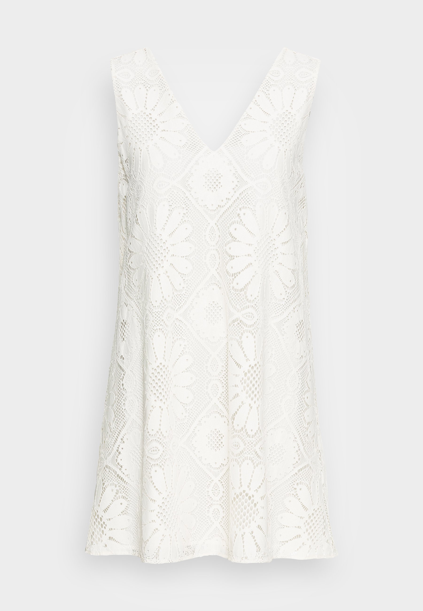 Desigual VEST HAMBURGO - Vestido informal - white/blanco - Zalando.es