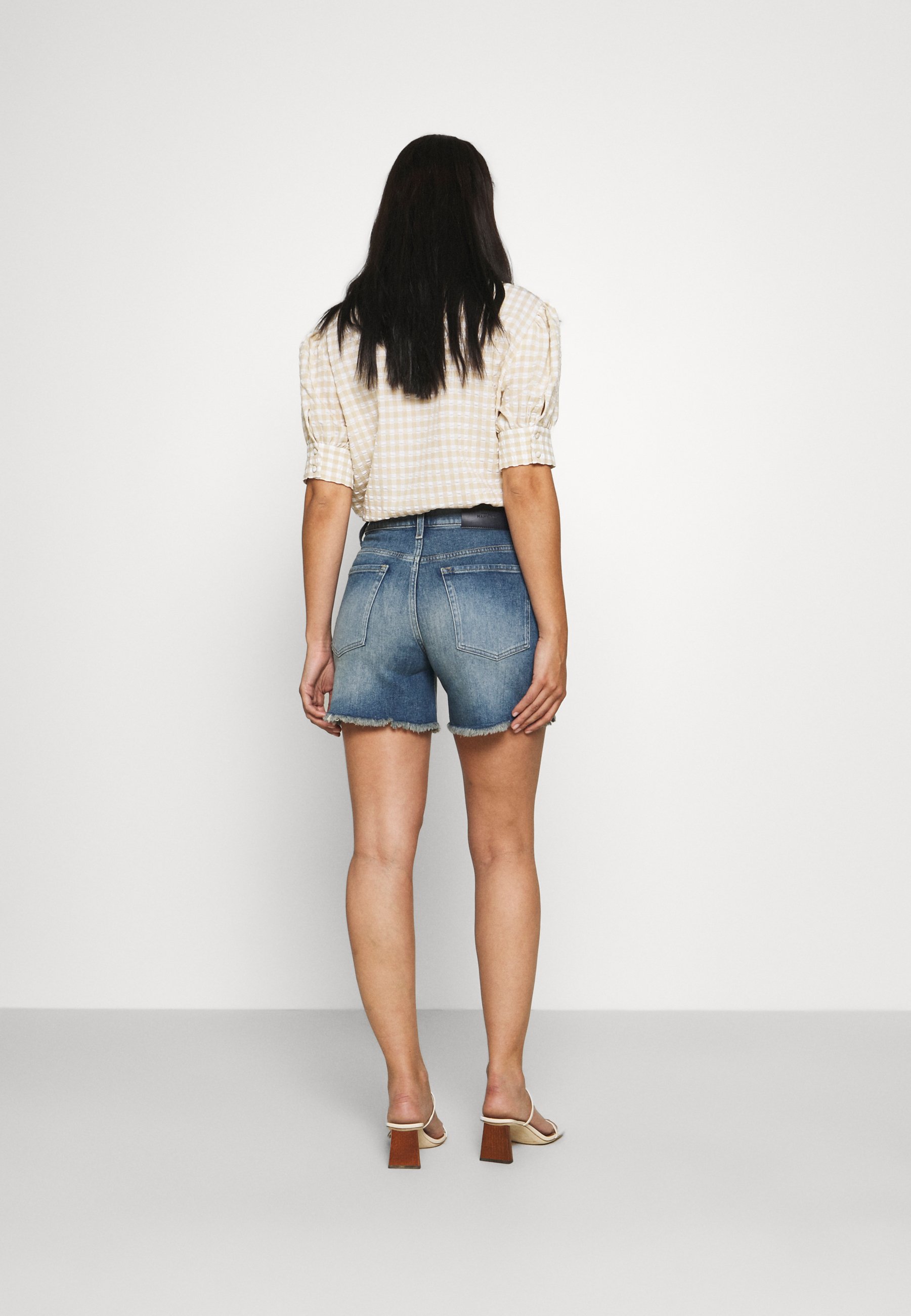 7 for all mankind denim shorts