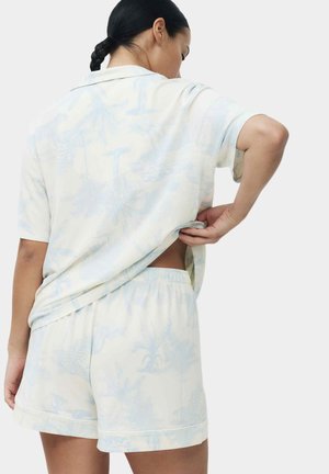 Marks & Spencer, SOFT TOUCH PRINTED REVERE SHORTIE SET - Pigiama - blue