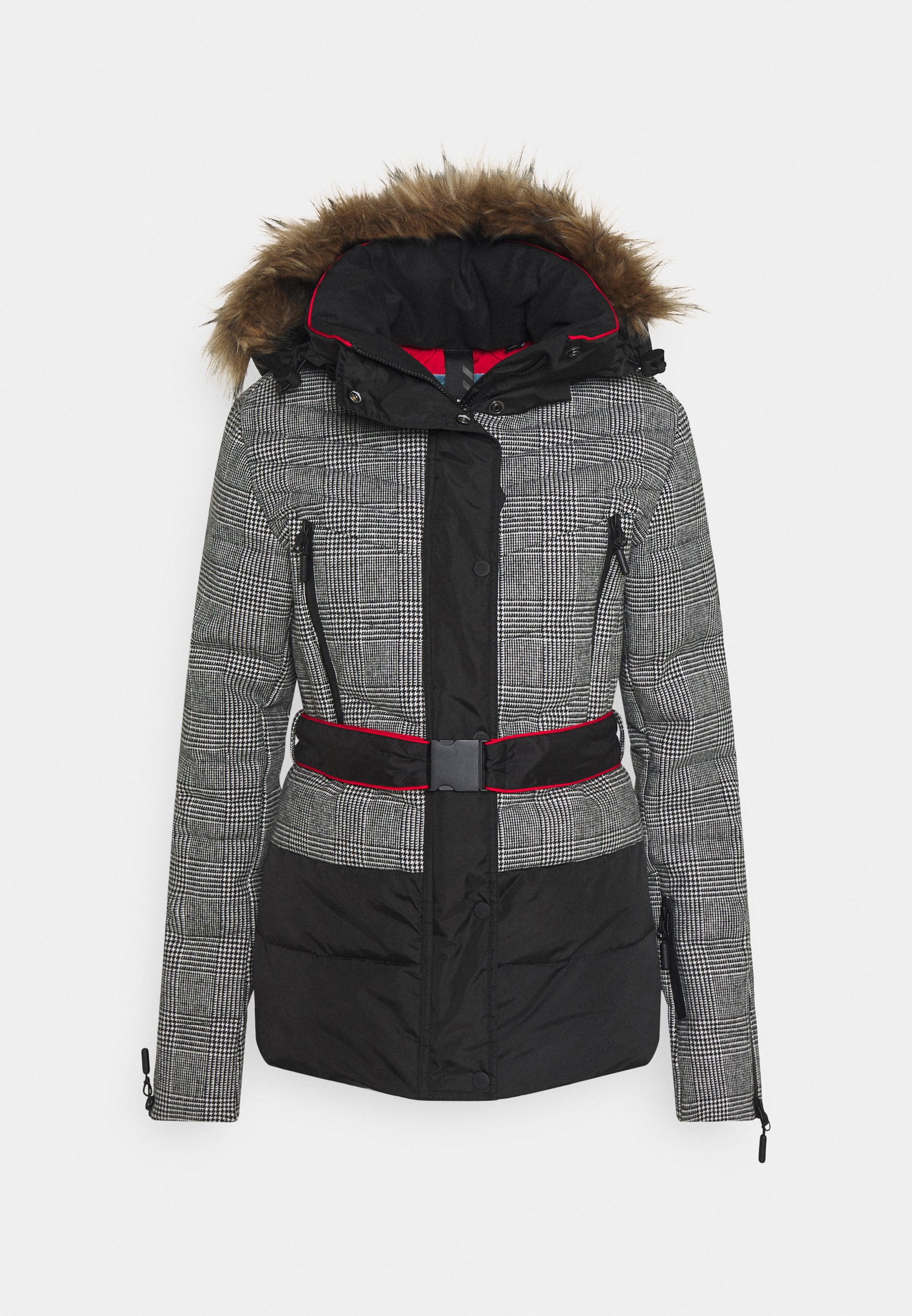 Superdry CHAMONIX PUFFER Ski jas blackZwart Zalando.nl Superdry Chamonix pufferjas Jacks en jassen voor Dames