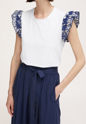 T-shirt print - white