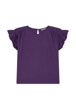 RUFFLE - T-Shirt print - purple