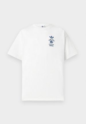 JAPAN FLORALS UNISEX - T-shirts med print - off white