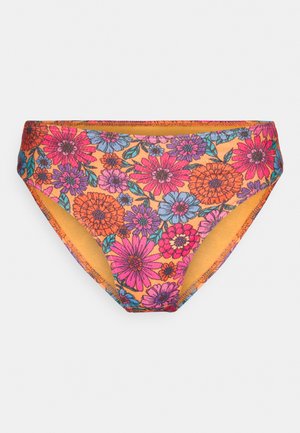 FLORALS HIGH LEG HIGH WAIST BRIEF - Bikiniunderdel - red