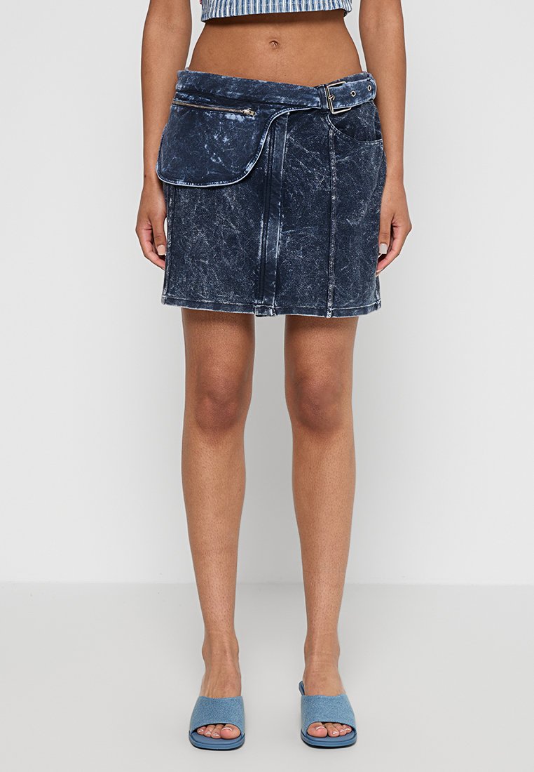 Desigual Jeansrok donkerblauw