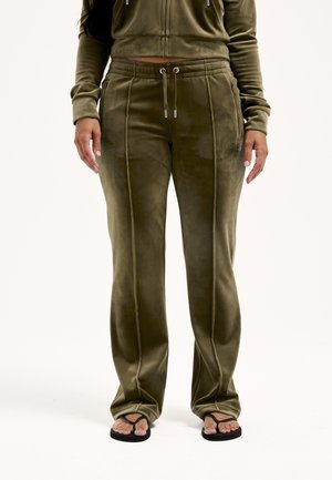 OUTLINE DIAMANTE PANT - Tréningruha alsók - dark olive