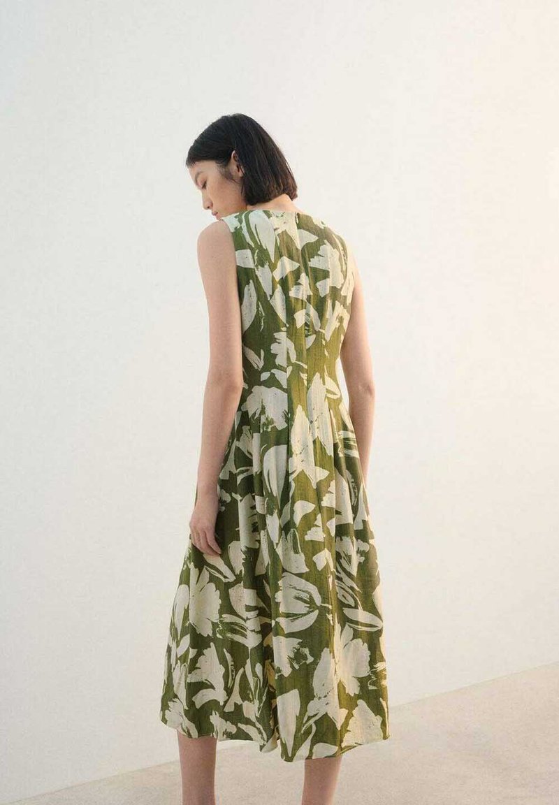Mango Day dress - green - Zalando.ie