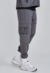 SIKSILK Oldalzsebes nadrágok - grey