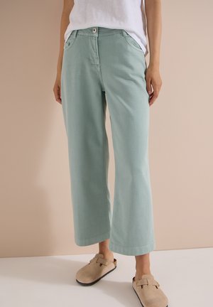 Cecil, 7/8 HIGH-WAIST JEANS IN A LOOSE FIT, miętowy