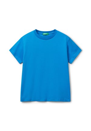 WITH ON THE BACK - Print T-shirt - blue