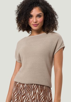 T-Shirt basic - beach sand-mel