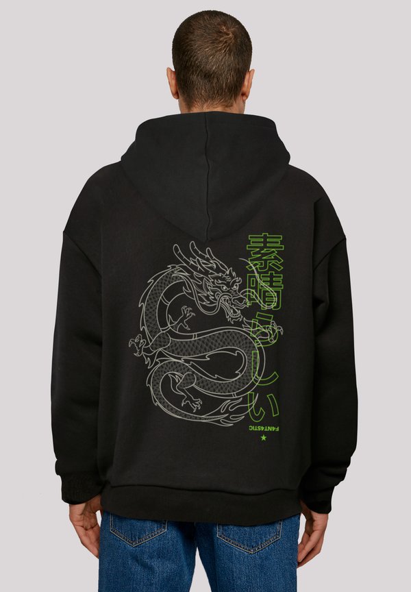 DRACHE JAPAN - Kapuzenpullover - schwarz