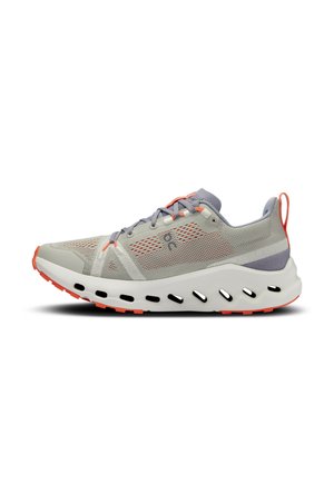 On CLOUDSURFER  - Trail running shoes - fossil   ivory