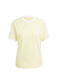 adidas Originals CLASSICS 3 STRIPES  - T-Shirt print - almost yellow