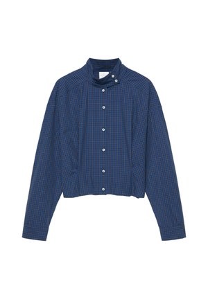 PULL&BEAR, OVERSIZE - SHIRT - Chemisier - dark blue
