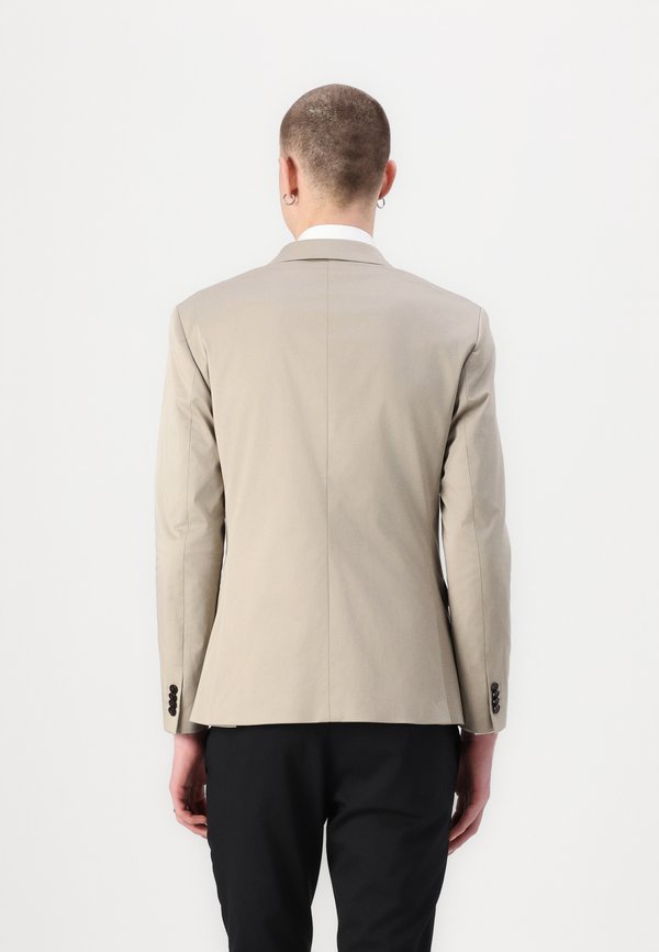 SLIM - Suit jacket - aluminum4