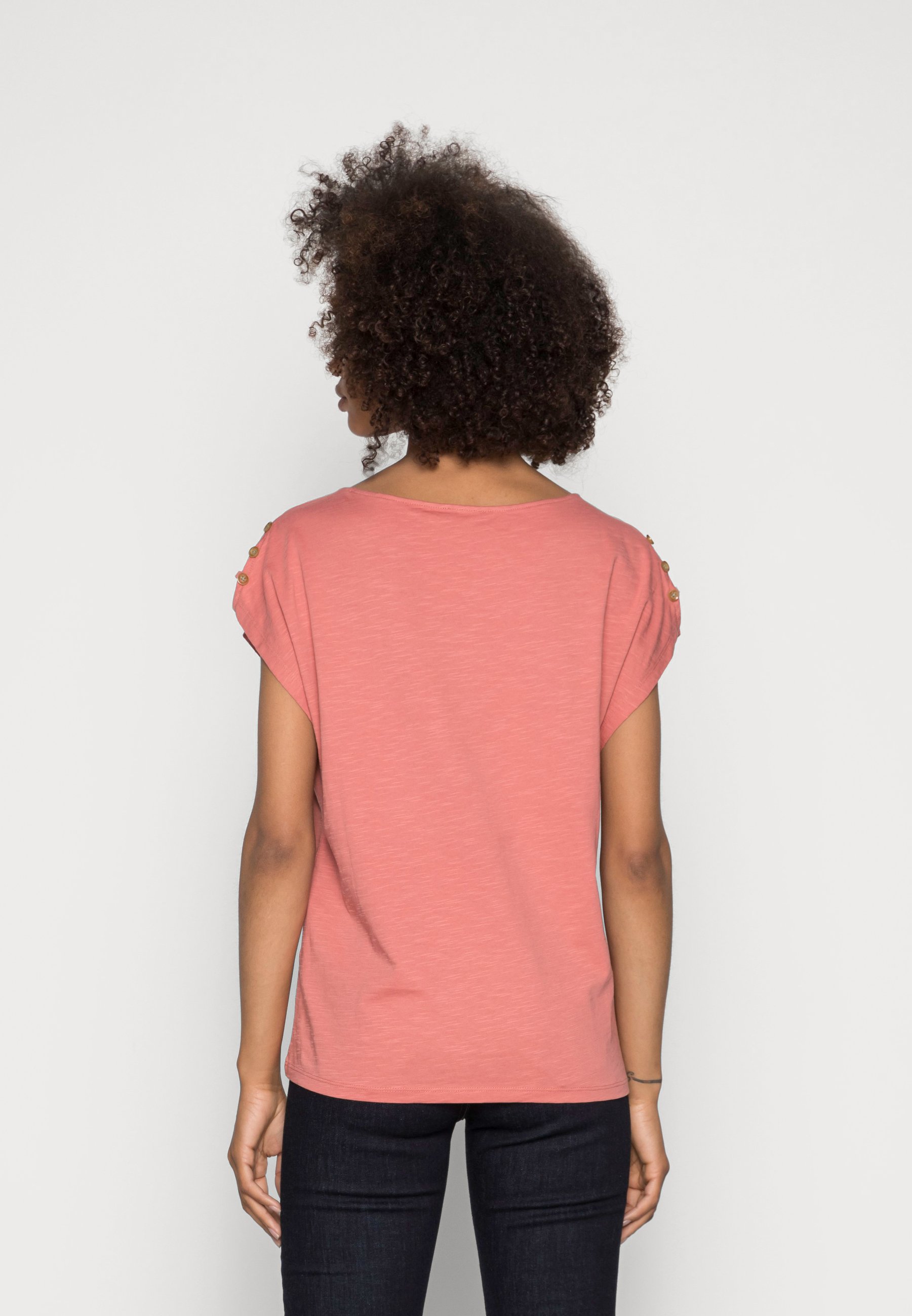 Damen BUTTON - T-Shirt basic Damen BUTTON - T-Shirt basic