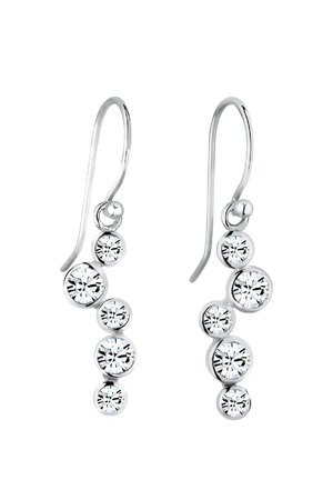 SPARKLING VBASIC DROP - MIT KRISTALLEN VON SWAROVSKI® - Boucles d'oreilles - weiß