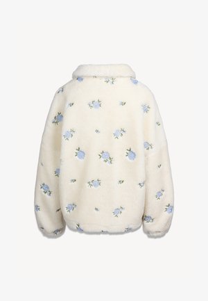 BIZUU, MEDDY FLEECE JACKET - Fleecejas - off-white