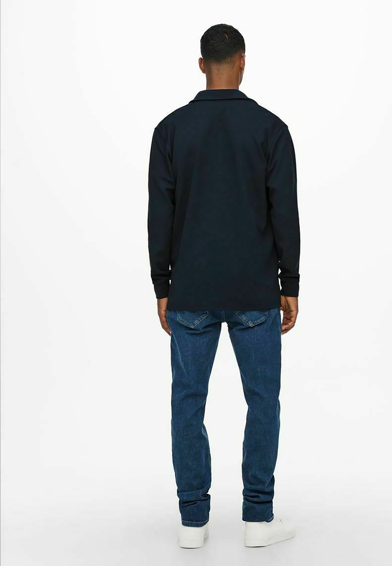 Herren Strickjacken | Only & Sons Strickjacke dark navy/dunkelblau - GP34623 Herren Strickjacken | Only & Sons Strickjacke dark navy/dunkelblau - GP34623