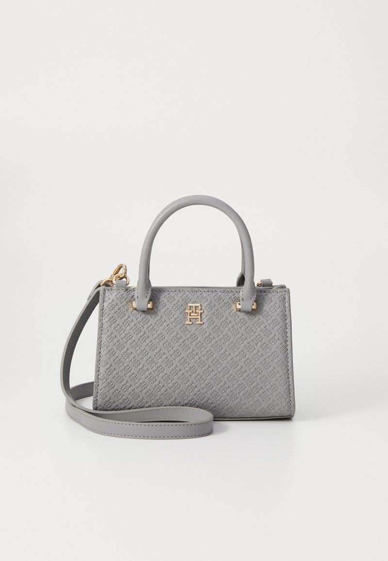 Tommy Hilfiger ETERNITY MICRO TOTE MONO - Käsilaukku - universal grey