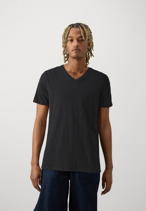 GAP CLASSIC V - T-shirt basique - true black