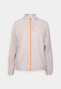 New Balance IMPACT RUN LIGHT PACK JACKET - Větrovka - stone pink
