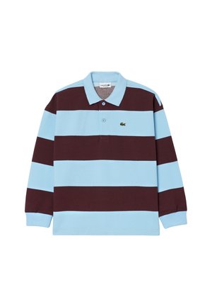 Polo shirt - bleu   bordeaux iet