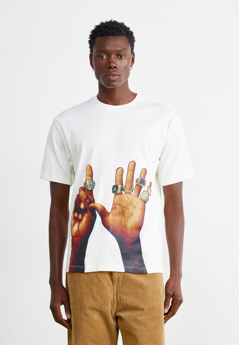 Jordan JORDAN FLIGHT MVP - Apdrukāts T-krekls - sail black